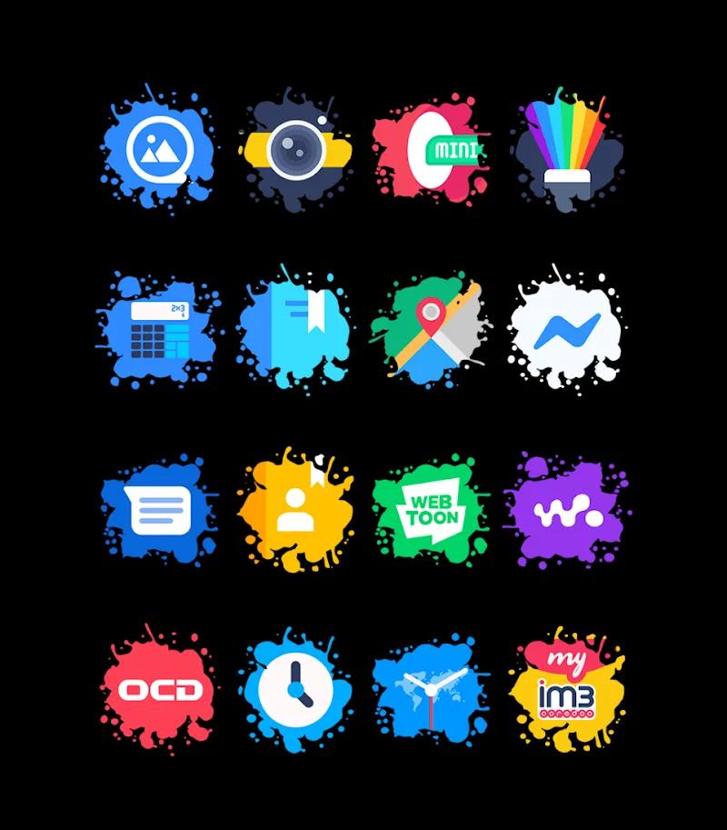 Splatter - Icon Pack Screenshot 3