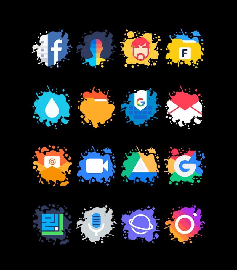 Splatter - Icon Pack Screenshot 4