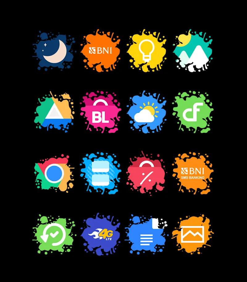 Splatter - Icon Pack Screenshot 5