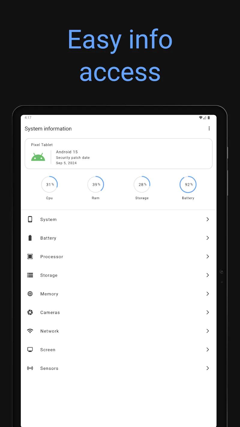System information Screenshot 5