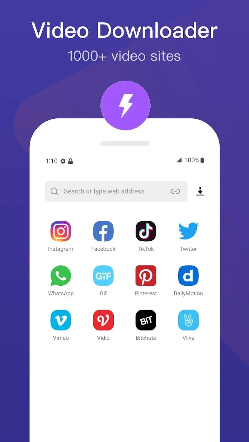 Video & Music Downloader Screenshot 1