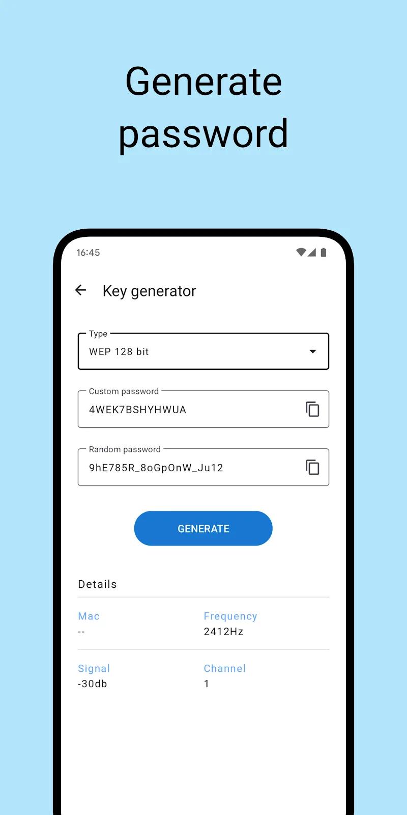 Wifi password master Screenshot 1