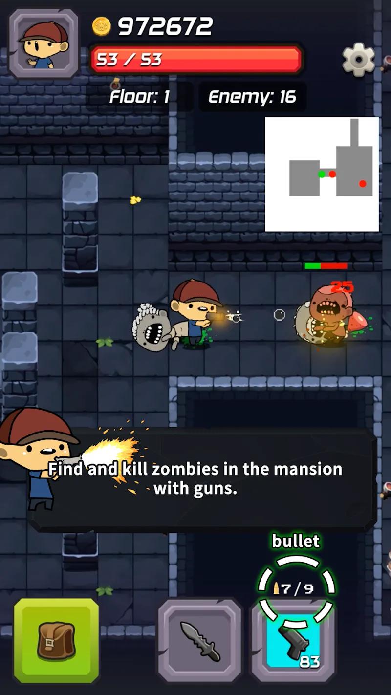 Zombie Mansion Screenshot 1