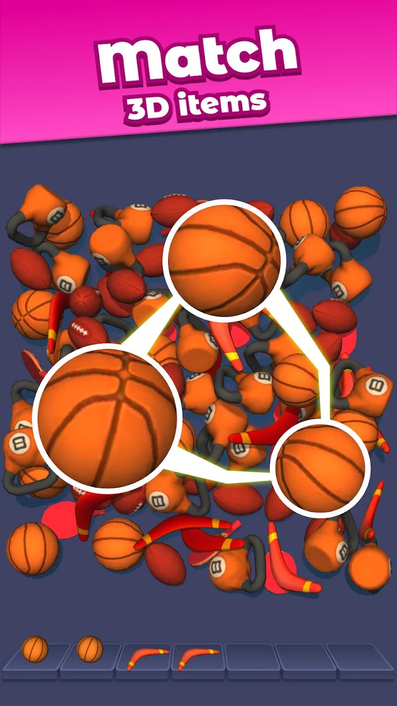 Beauty Match: Sexy 3D Triple Screenshot 4