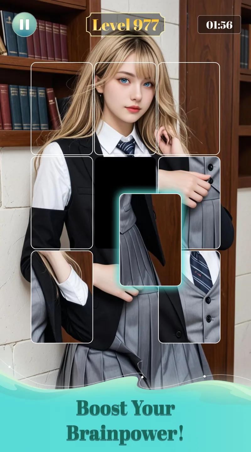 Beauty Uncover Jigsaw Screenshot 2