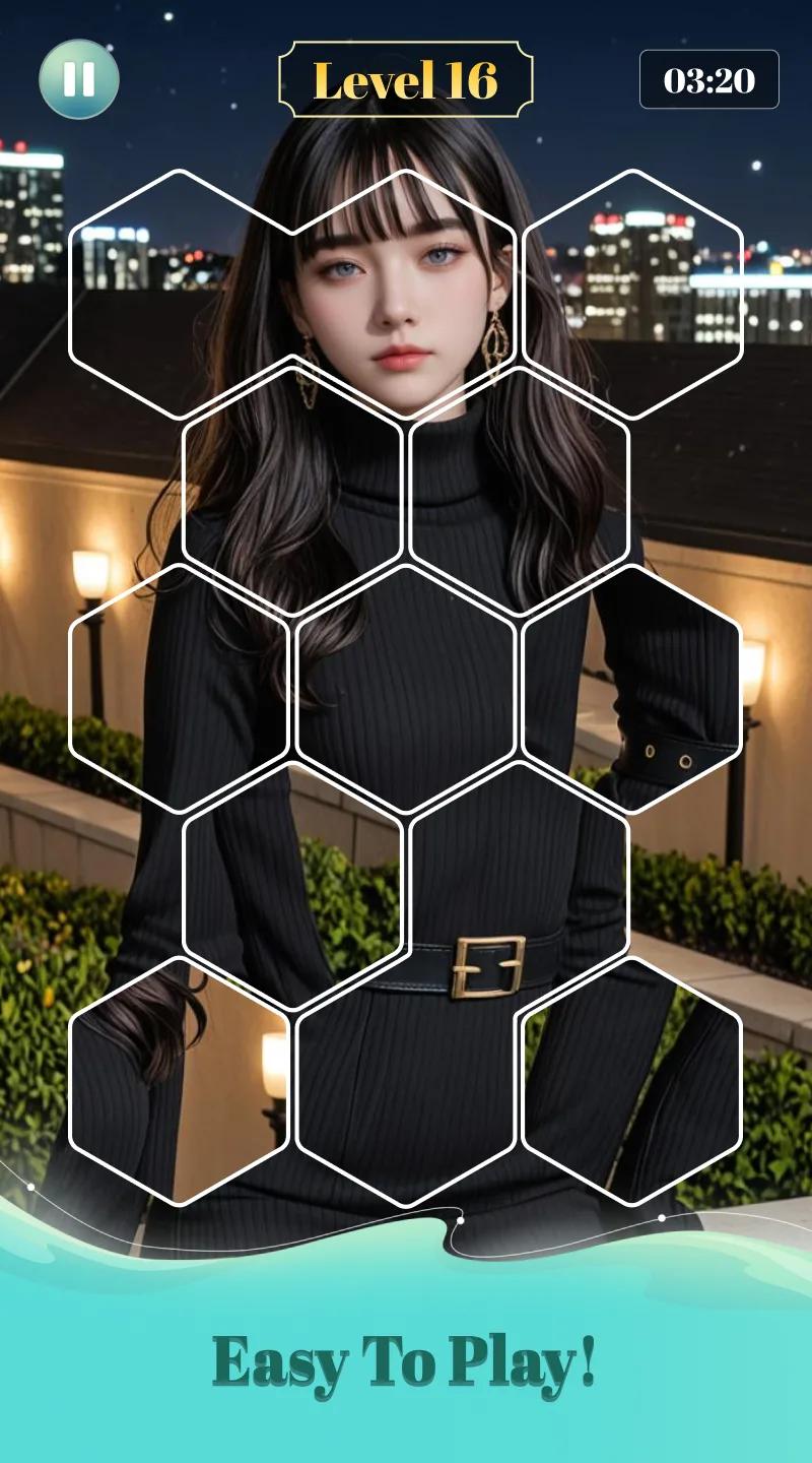 Beauty Uncover Jigsaw Screenshot 3