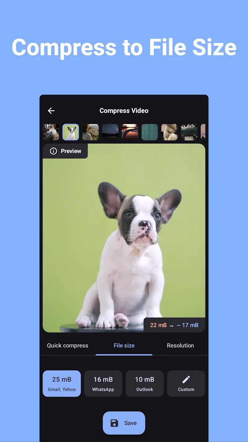 Compress Video - Resize Video Screenshot 2