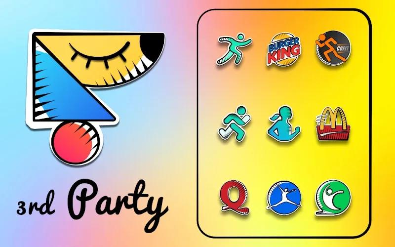 Flatine icon pack Screenshot 5