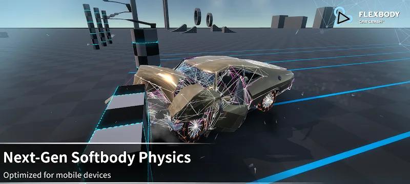 Flexbody Car Crash: Soft Body Screenshot 1