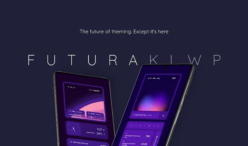 Futura KLWP Screenshot 1