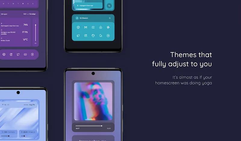 Futura KLWP Screenshot 2