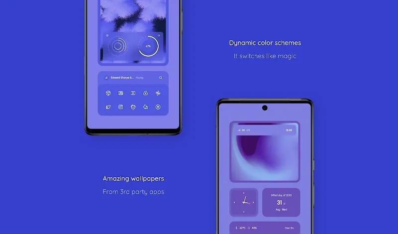 Futura KLWP Screenshot 3