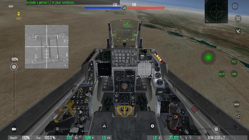GS4: Realistic Air Combat Screenshot 2