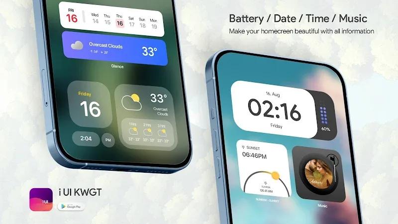 iUI KWGT Screenshot 5