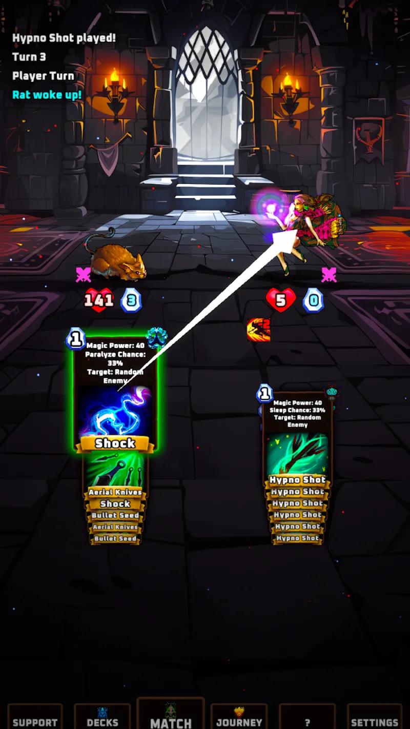 Loop Deck: Idle Creatures RPG Screenshot 1