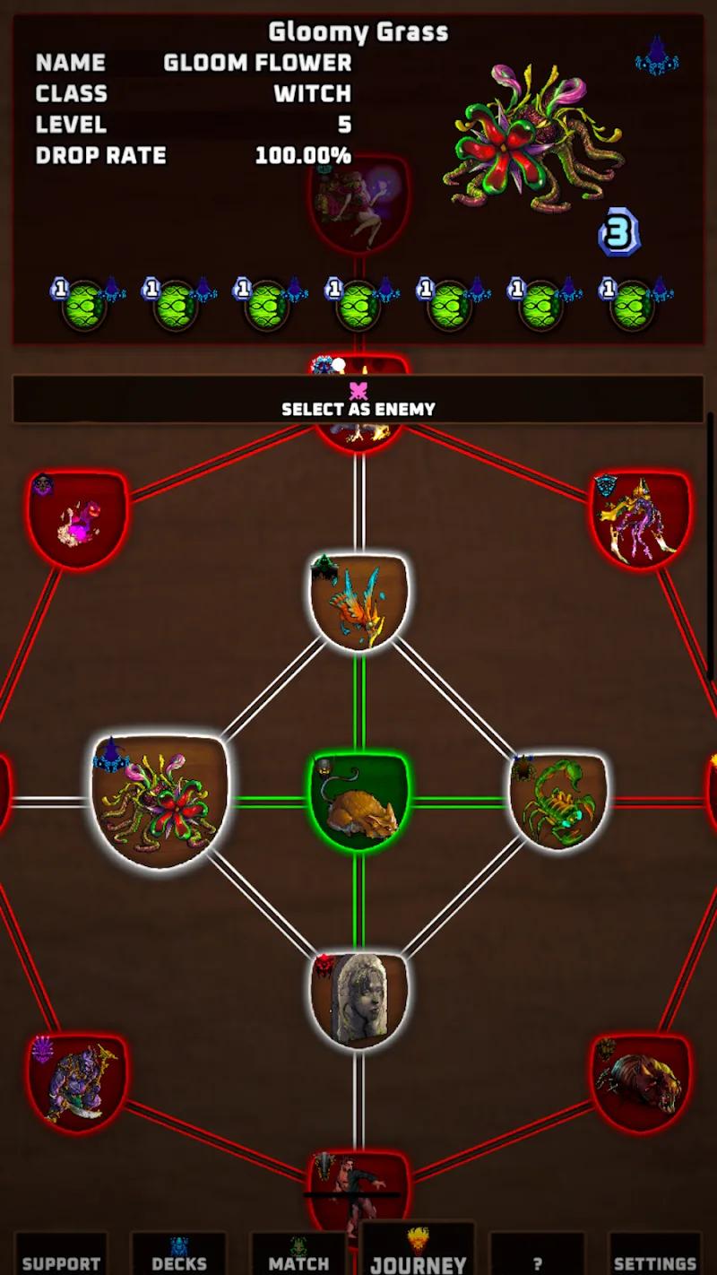 Loop Deck: Idle Creatures RPG Screenshot 2