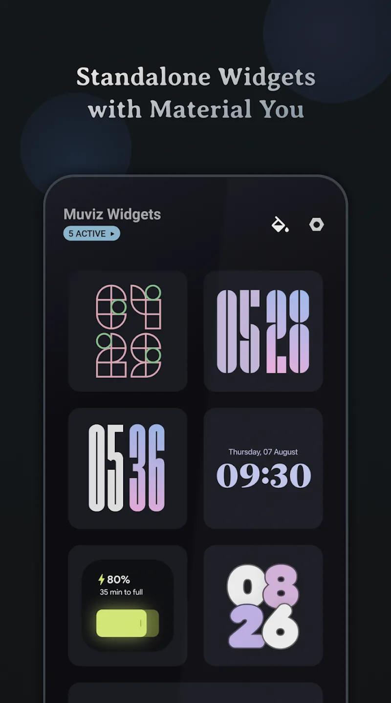 Muviz Widgets Screenshot 1