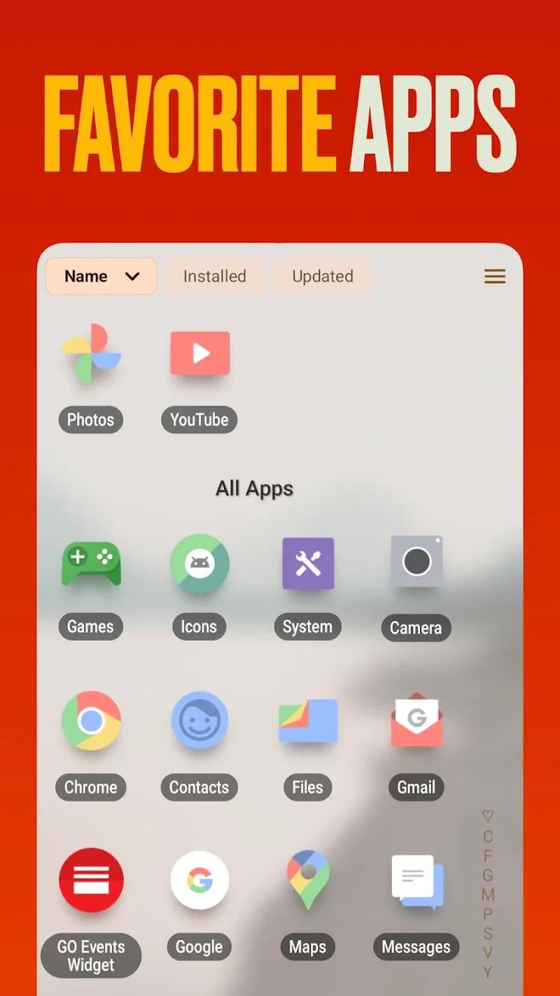 Octopi Launcher • Home Screens Screenshot 1