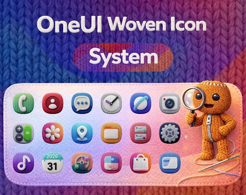 OneUI Woven Icon pack Screenshot 1