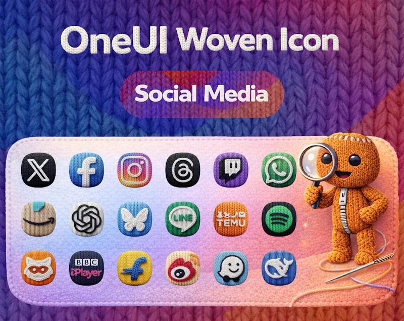OneUI Woven Icon pack Screenshot 3