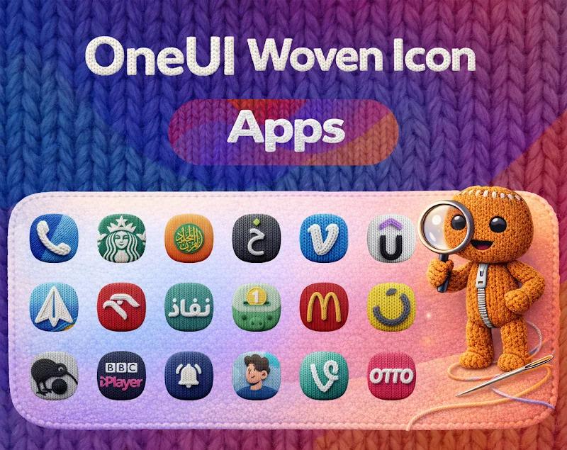 OneUI Woven Icon pack Screenshot 4