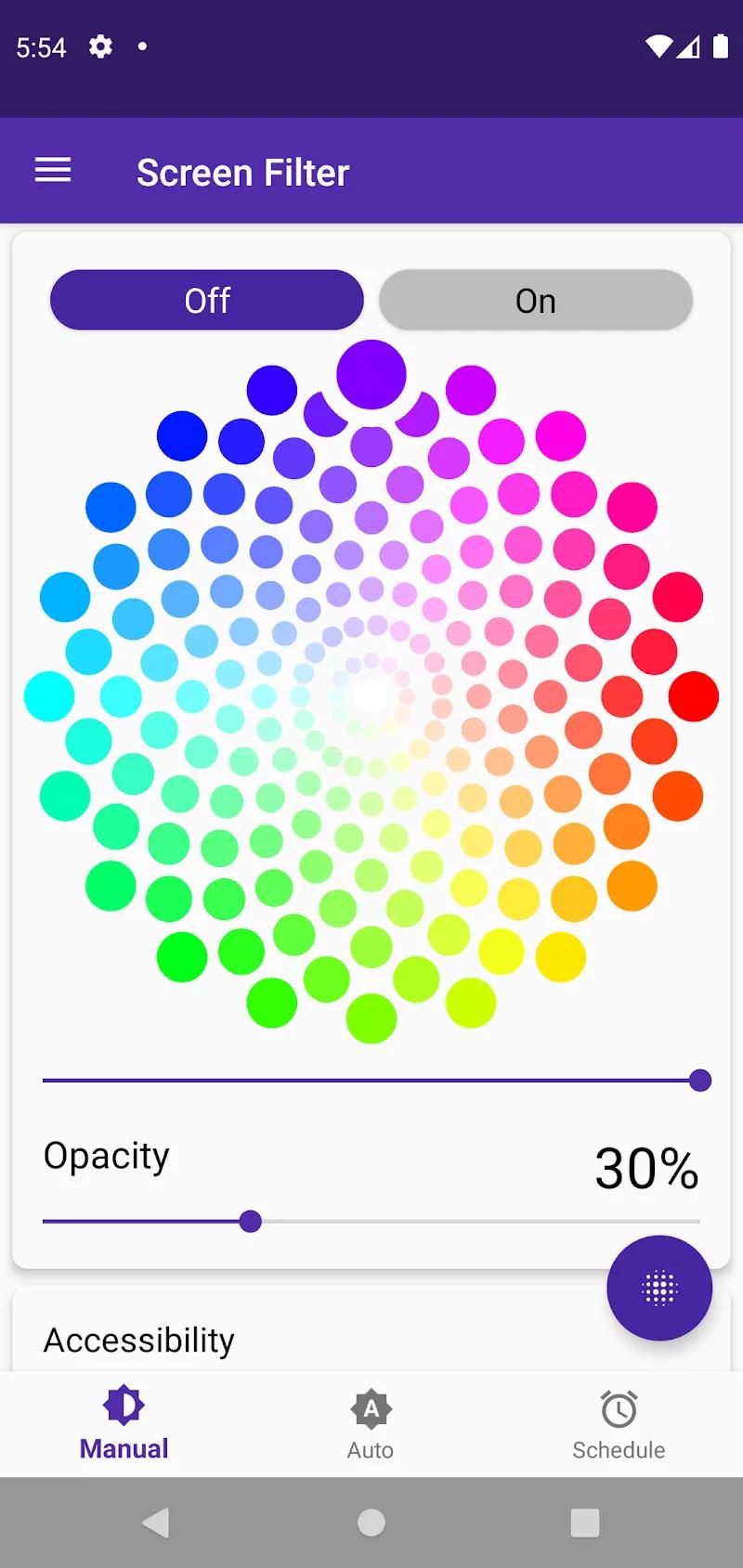 Screen Color Filter Screenshot 2