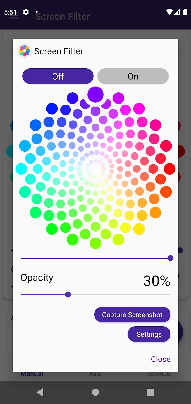 Screen Color Filter Screenshot 5