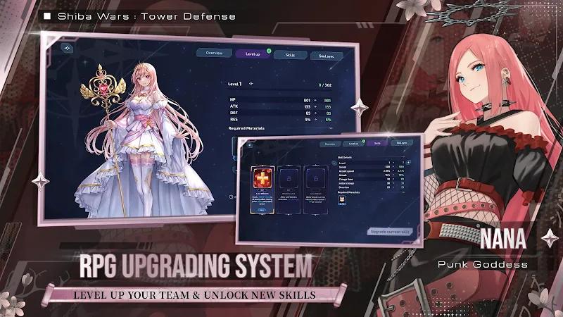 Shiba Wars: Goddess Link TD Screenshot 3