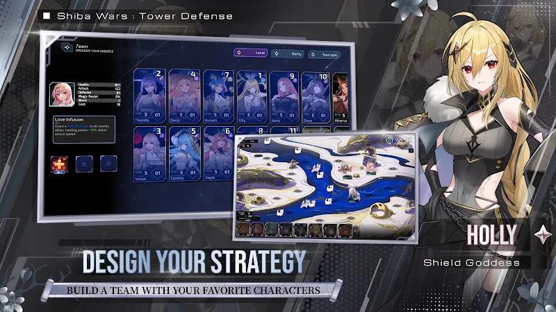 Shiba Wars: Goddess Link TD Screenshot 4