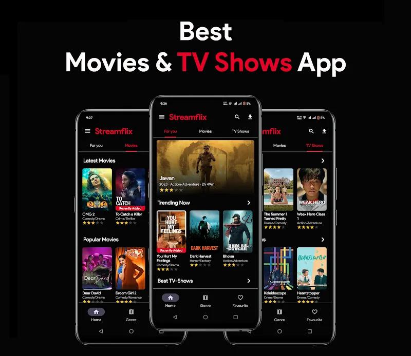 Streamflix:HD Movies & TV App Screenshot 1