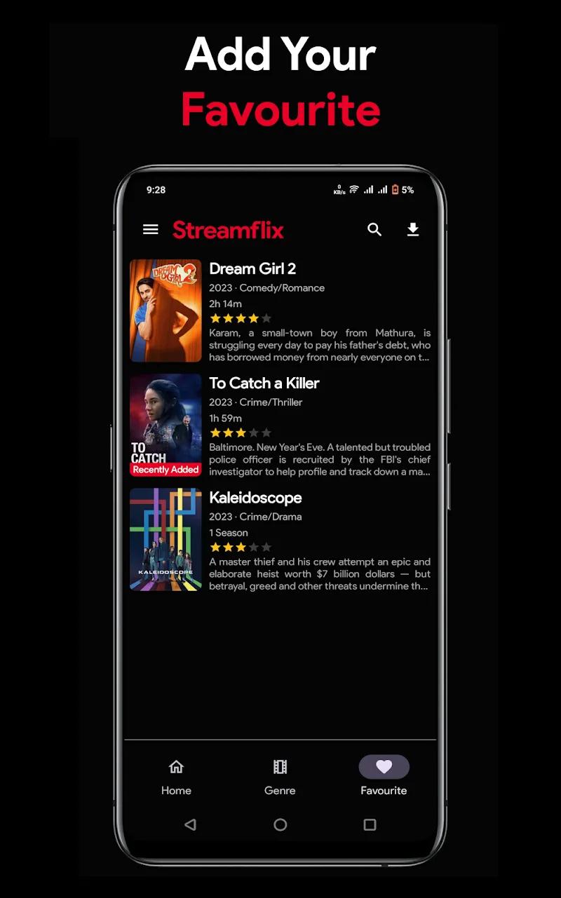 Streamflix:HD Movies & TV App Screenshot 5