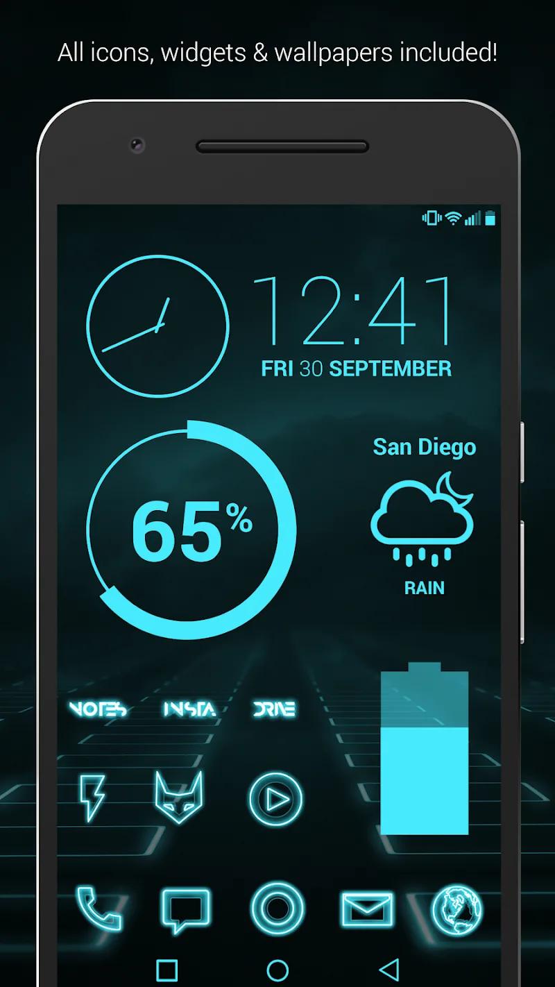 The Grid Pro - Icon Pack Screenshot 2