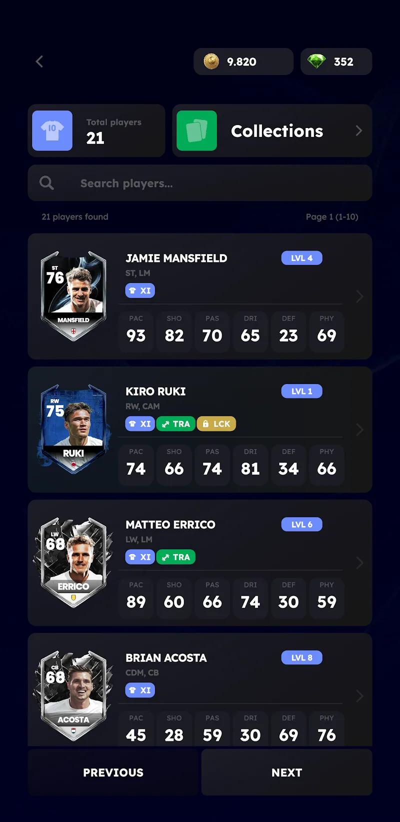 Ultimate XI - Football Game Screenshot 1