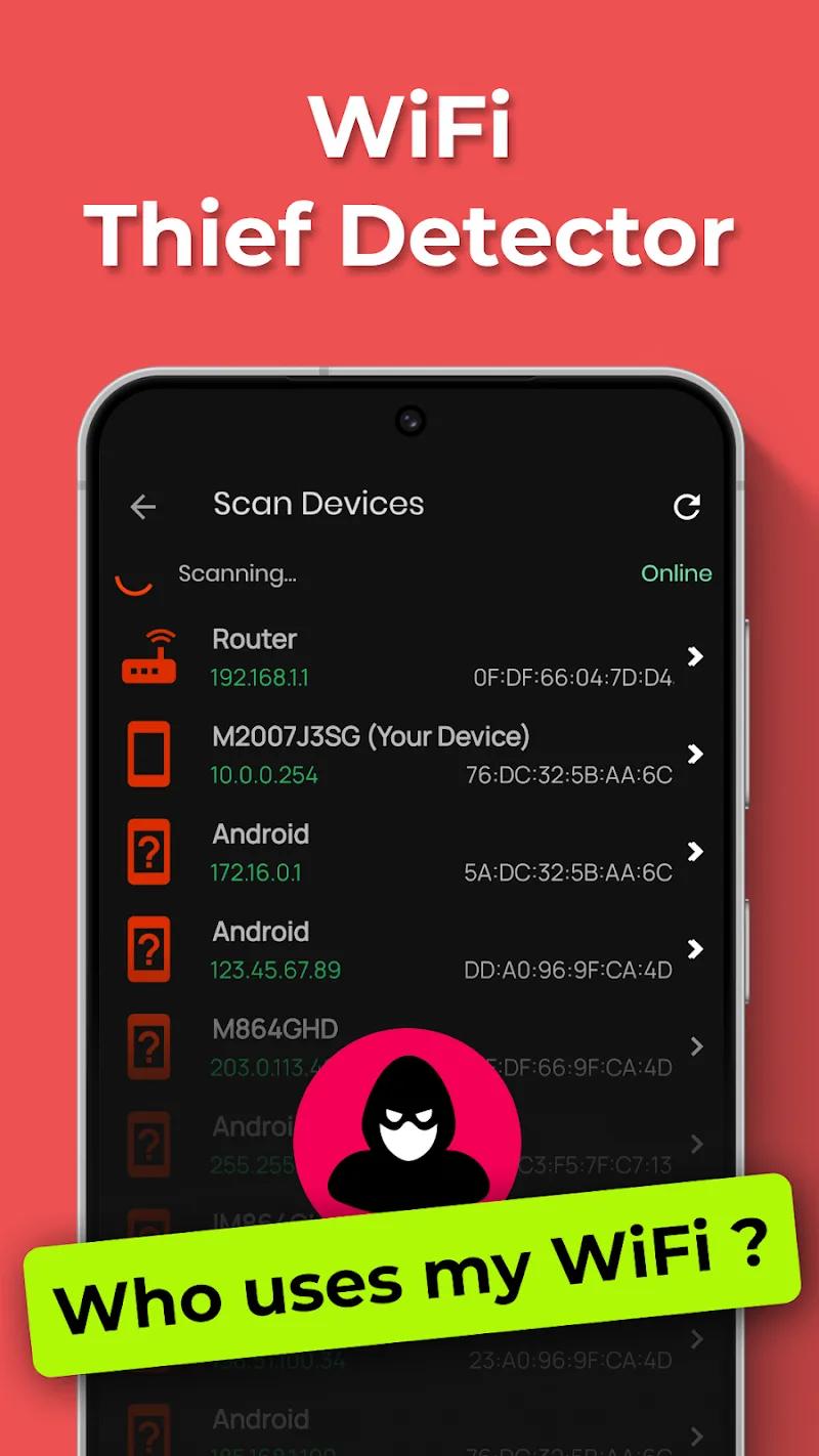 WiFi Thief Detector Screenshot 1