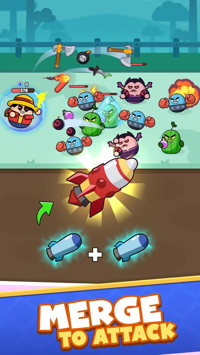 Backpack RPG: Merge & Battle Screenshot 1