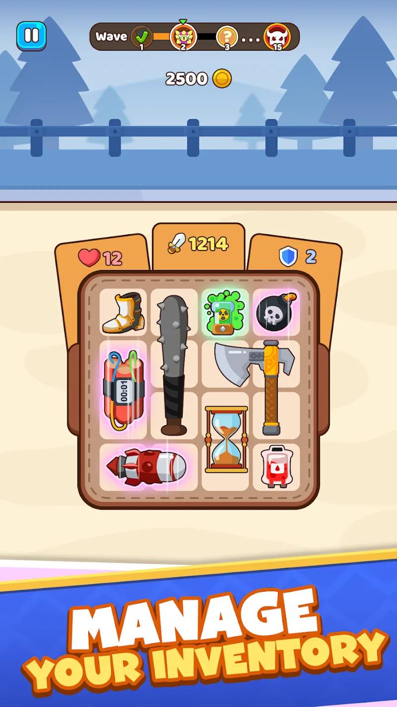 Backpack RPG: Merge & Battle Screenshot 4