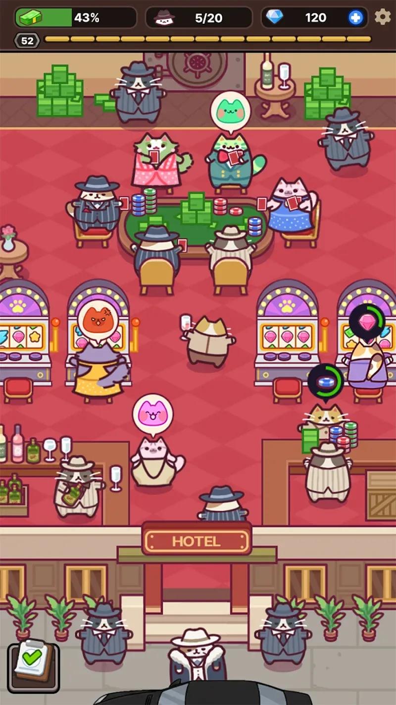 Cat Mafia : Idle Tycoon Games Screenshot 2