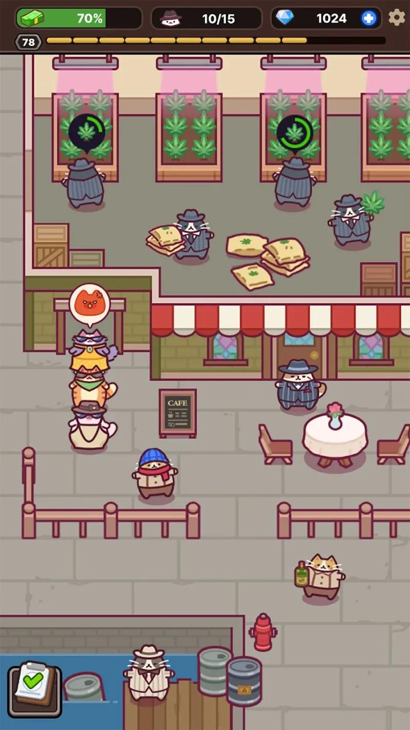 Cat Mafia : Idle Tycoon Games Screenshot 3
