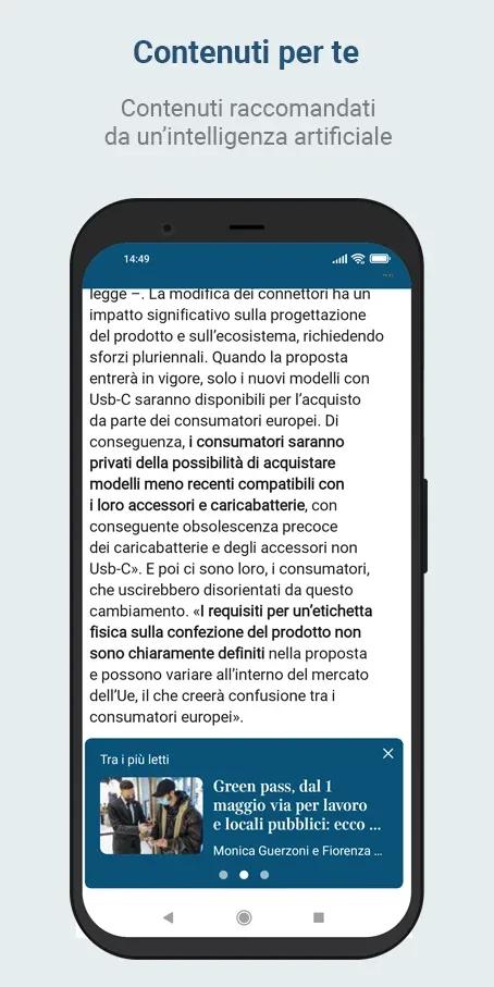 Corriere della Sera Screenshot 2
