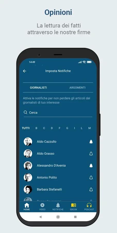Corriere della Sera Screenshot 4