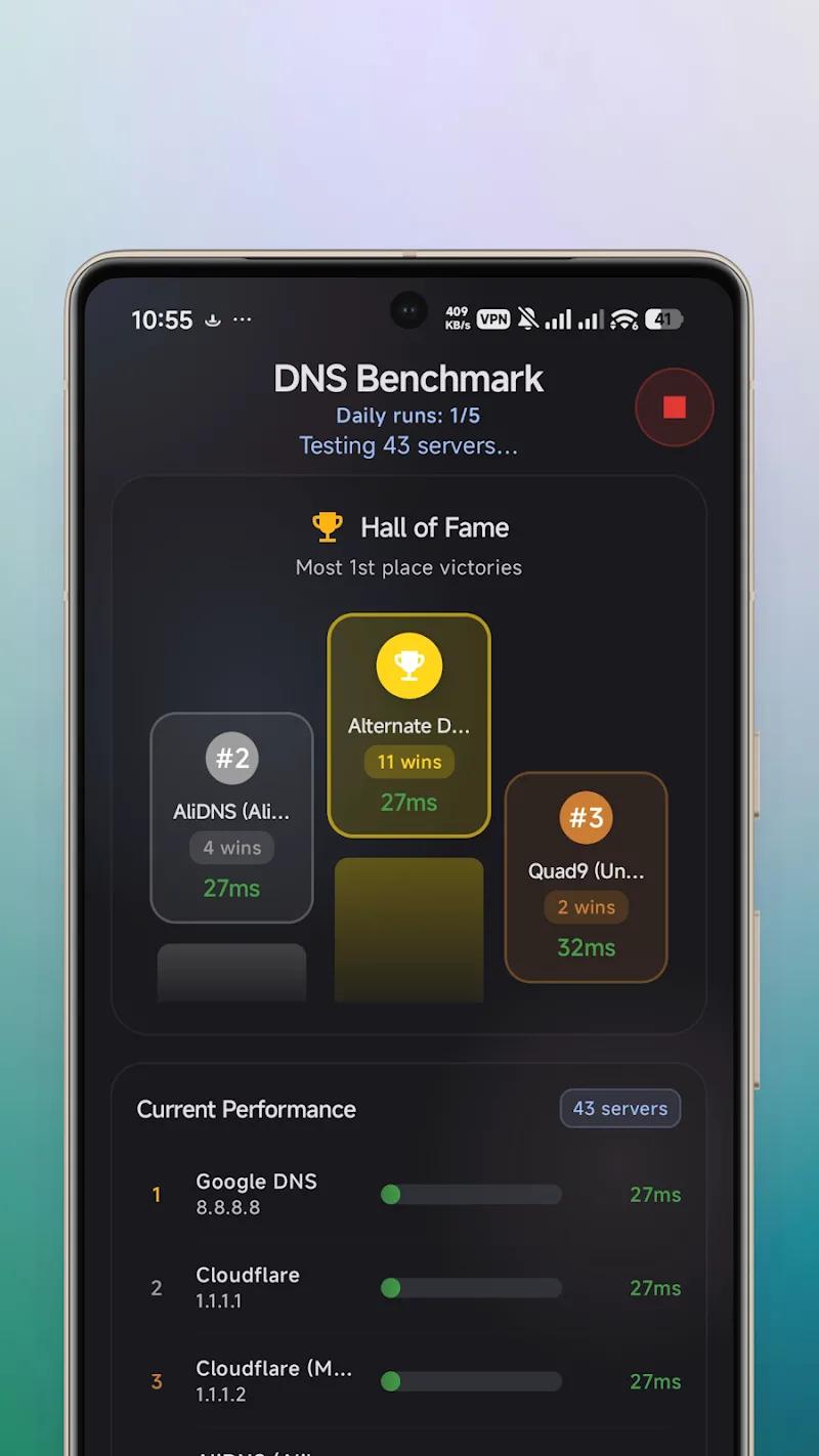 FlameDNS - DNS Changer Screenshot 3