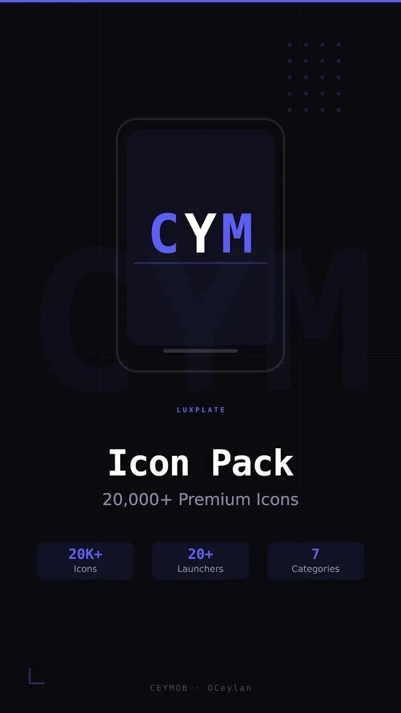 Luxplate Icon Pack Screenshot 1