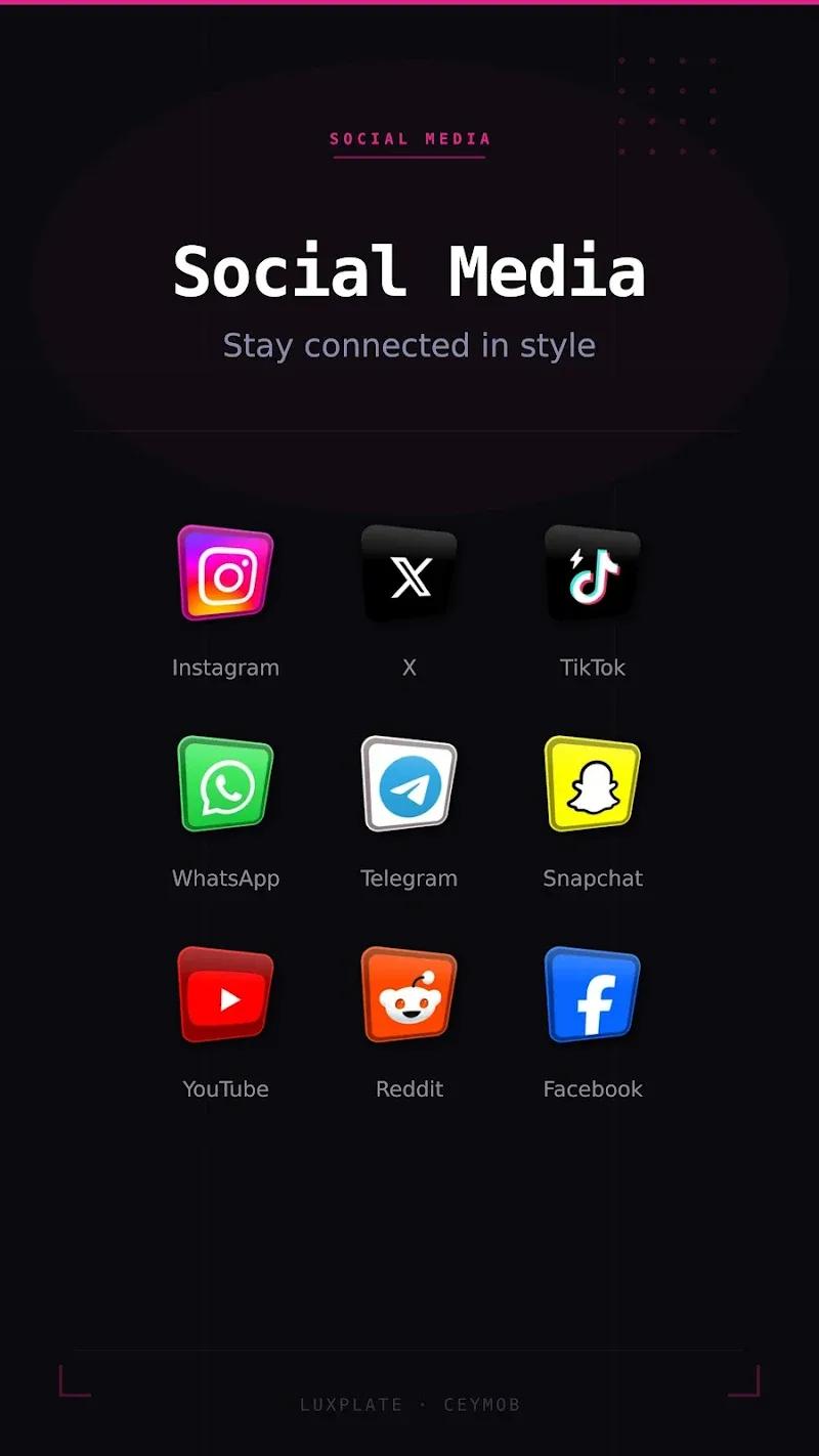 Luxplate Icon Pack Screenshot 2