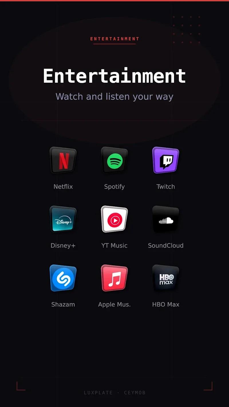 Luxplate Icon Pack Screenshot 4