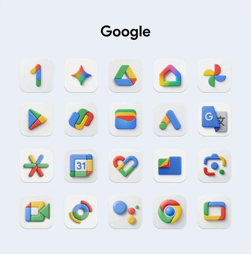 OneUi Puff 3D Icon Pack Screenshot 2