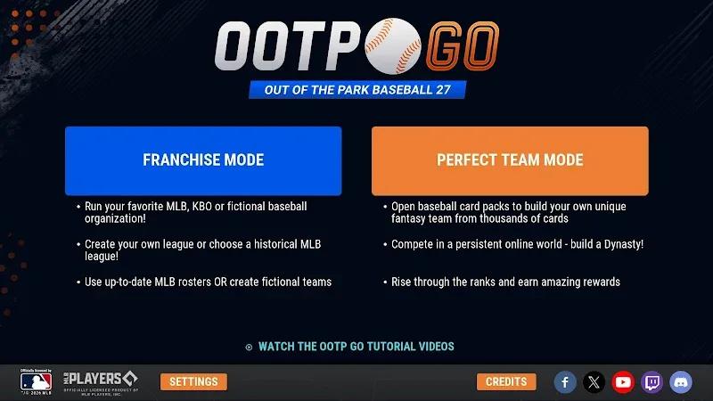 OOTP Baseball 27 Go! Screenshot 1