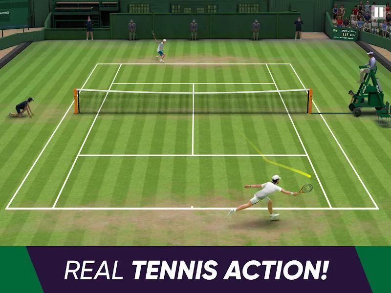 Tennis World Open Pro Screenshot 1