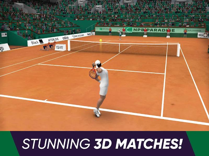 Tennis World Open Pro Screenshot 3