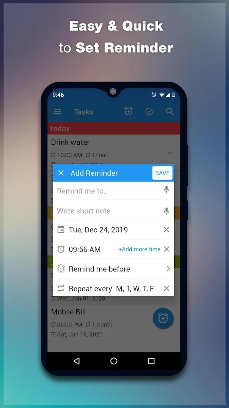 To Do Reminder with Alarm Screenshot 2