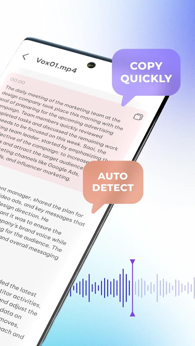 Voice Recorder & AI Transcribe (VoiceTap) Screenshot 2